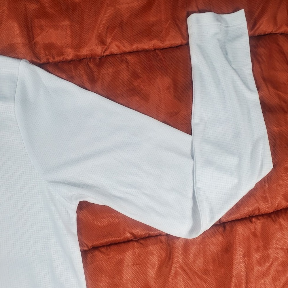 NWT Easysunday Run & Peace Florence Long Sleeve Running‎ Jersey Med White Unisex - Picture 7 of 14